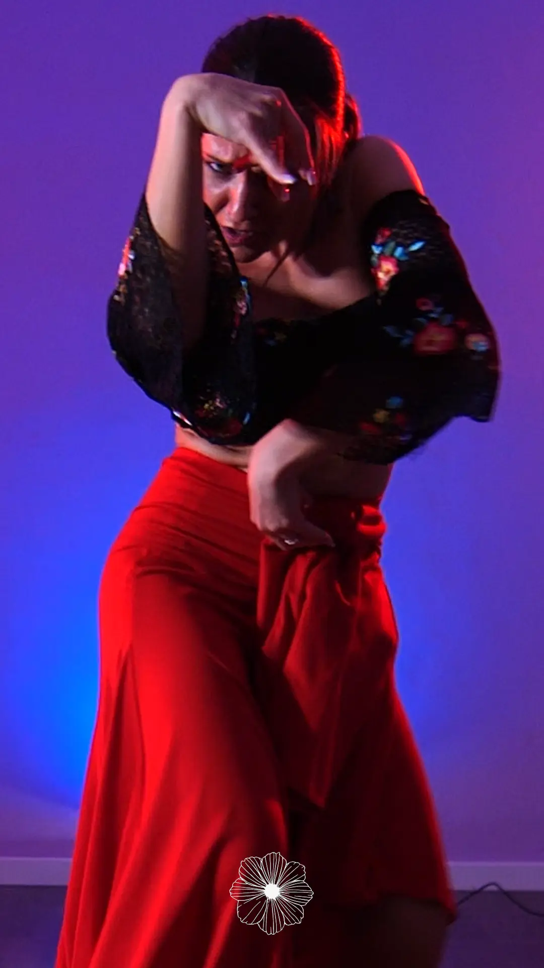 María La Zíngara, movimiento de baile